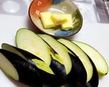 茄子のこってりバター炒め作り方1写真