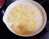クレソンのふわふわかき玉スープ作り方3写真