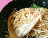 と〜ろけるチーズで食べる明太子パスタ作り方7写真