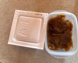 納豆と甘辛生姜のトースト作り方1写真