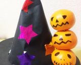 ハロウィン 弁当 小学生 みかん作り方3写真