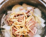 鶏肉と大根の生姜風煮込み作り方5写真