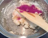 白あんと紫色パウダーの生菓子作り方3写真