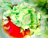 酸っぱ好きの♡カボスできゅうりの酢の物♪作り方3写真