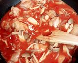 鶏肉の簡単トマトソース煮込み作り方6写真