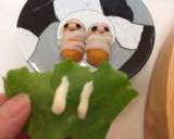 棺おにぎりとマミー&おばけちゃん弁当作り方3写真