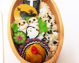 棺おにぎりとマミー&おばけちゃん弁当作り方5写真