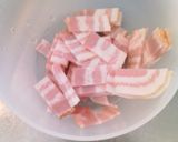 うんんまぁい　カルボナーラー♪作り方1写真