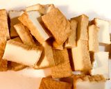 ゆで干し大根と絹あげの煮物(o^^o)作り方4写真