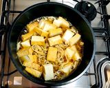 ゆで干し大根と絹あげの煮物(o^^o)作り方5写真