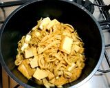 ゆで干し大根と絹あげの煮物(o^^o)作り方6写真