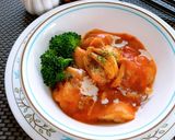 鶏肉の簡単トマトソース煮込み作り方7写真