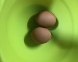 鍋なしレンジなし!2つ一緒に温泉卵作り方1写真