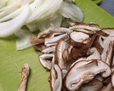 玉ねぎ椎茸のチーズリゾット(残りご飯)作り方4写真