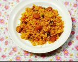 簡単ピラフ☆カレー粉andケチャップ☆作り方19写真