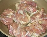 鶏肉の煮込みノルマンディー風作り方3写真