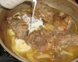 鶏肉の煮込みノルマンディー風作り方8写真