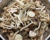 きのこたっぷり芋煮汁作り方5写真