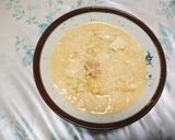 キャベツと鶏モモ肉の洋風湯豆腐作り方8写真