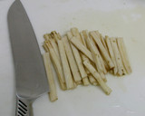 ごぼうのスイチリ炒め黒胡椒風味作り方1写真