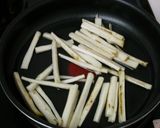 ごぼうのスイチリ炒め黒胡椒風味作り方3写真