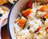 はと麦もち麦！南瓜とソーセージの雑穀ご飯作り方13写真