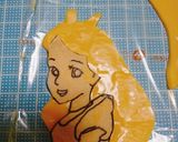 のっけてキャラ弁♪不思議の国のアリス弁当作り方4写真