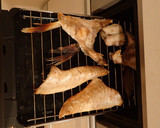 スズキのカマとハラスの塩焼き作り方4写真
