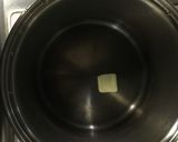 簡単！しめじえのきと鶏肉のクリームスープ作り方3写真