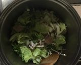 簡単！しめじえのきと鶏肉のクリームスープ作り方4写真