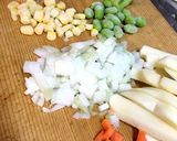 曖昧な記憶とスパニッシュオムレツ作り方1写真