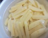 じゃがいもとひき肉のｵｲｽﾀｰﾏﾖ炒め作り方1写真