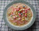 色とりどりな♪カラフルにゅうめん作り方1写真