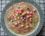 色とりどりな♪カラフルにゅうめん作り方4写真
