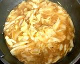 ツナとキャベツのあんかけパスタ作り方4写真