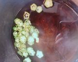 オクラと塩昆布☆温泉卵☆の吸い物作り方4写真