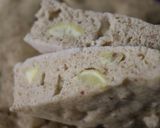 電子レンジでレンジゆで栗入りホットケーキ作り方9写真