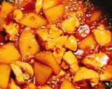 ⭐️ ヘルシーで美味しい鶏と大根の甘辛煮作り方4写真