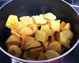柿のコンポート☆作り方1写真