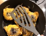 すき焼き後の椎茸のジョン作り方4写真