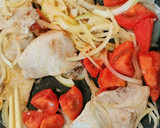 楽うま♡"トマトと豚肉のしょうが焼き作り方5写真