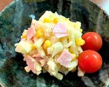 ハム＆コーン☆ポテトマカロニサラダ作り方4写真