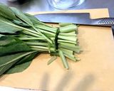 小松菜の中華風お浸し作り方1写真