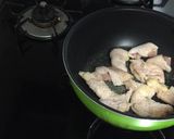 鶏皮さっぱりポン酢焼きそば。(^^)作り方2写真