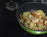 鶏皮さっぱりポン酢焼きそば。(^^)作り方3写真