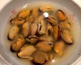 レンジで簡単！冷凍ムール貝のワイン蒸し作り方5写真