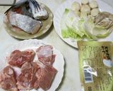 寄せ鍋で豚シャブ作り方2写真