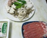 寄せ鍋で豚シャブ作り方3写真