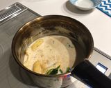 簡単★豆乳ぽん酢うどん 夜食にも★作り方4写真