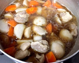 5分×3煮の鶏肉と里芋の煮っころがし♡作り方8写真